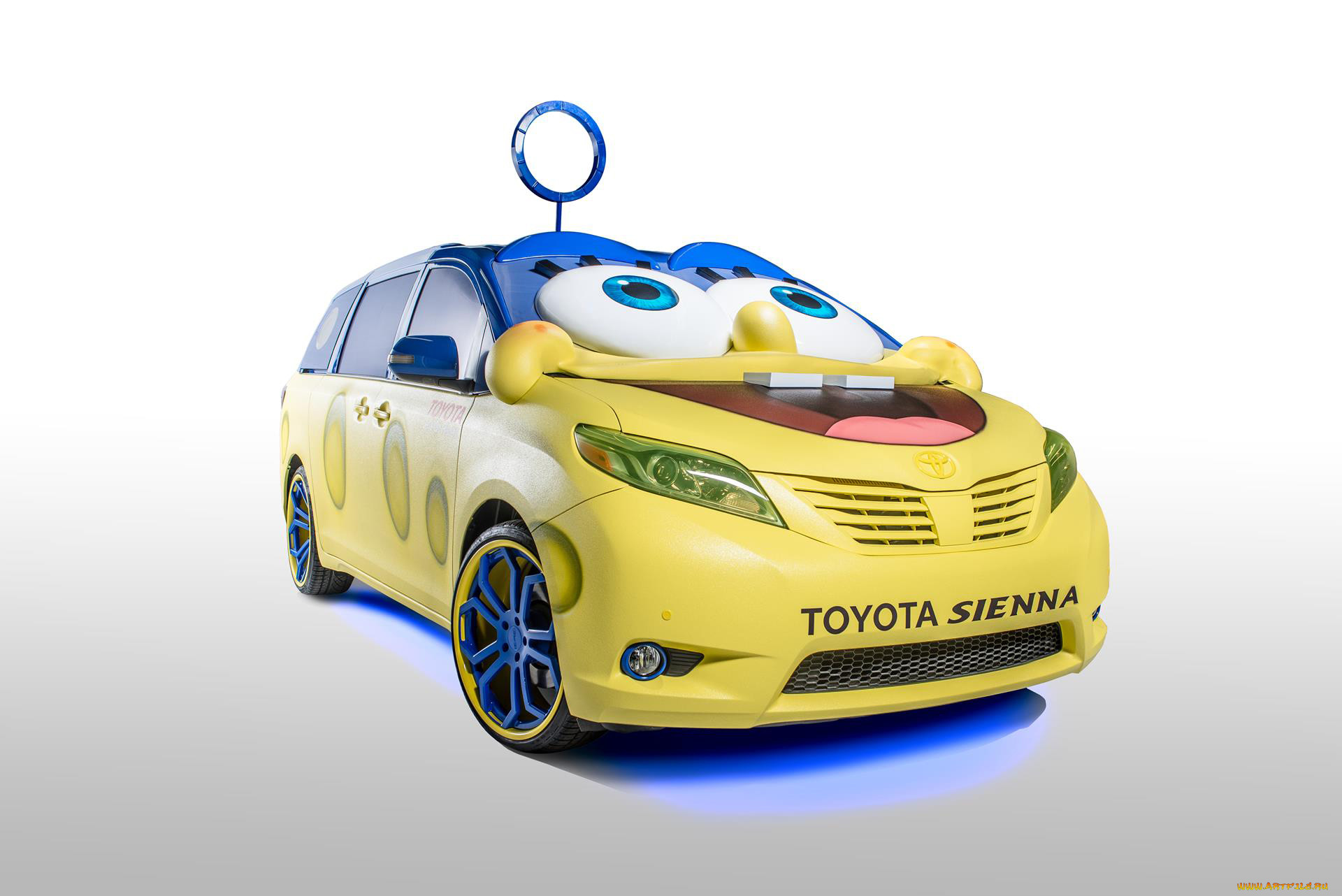 toyota sienna spongebob concept 2015, , toyota, 2015, concept, spongebob, sienna